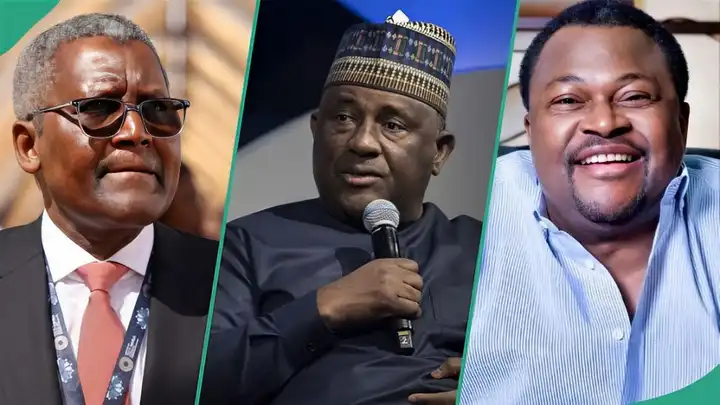 New ranking for Dangote, Rabiu, Adenuga as their net worth rises on Friday - Legit.ng