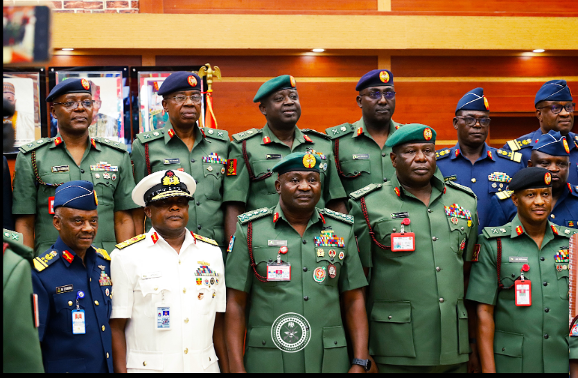 PICTORIAL: Oluyede assumes office as acting Chief of Army Staff - Punch Newspapers