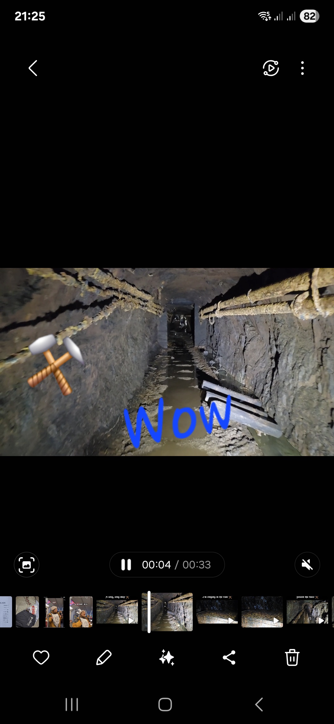 In the mine ⚒️